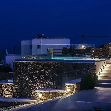 Luxurious Mykonian Blue Oasis With Private Pool * Kalafatis