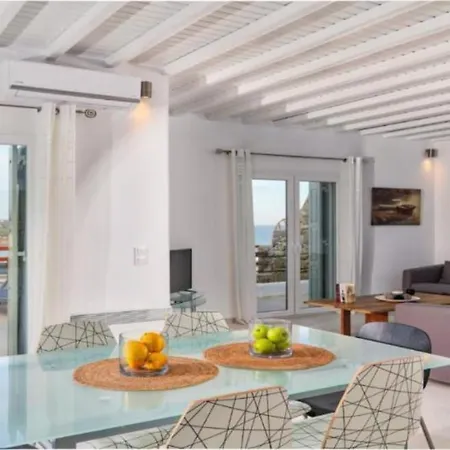 Luxurious Mykonian Blue Oasis With Private Pool * Kalafati