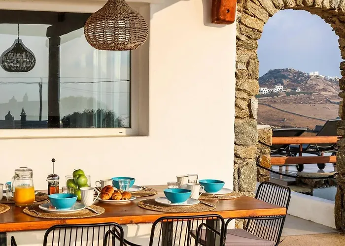 Dom wakacyjny Luxurious Mykonian Blue Oasis With Private Pool Kalafati