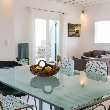 Luxurious Mykonian Blue Oasis With Private Pool * Kalafati